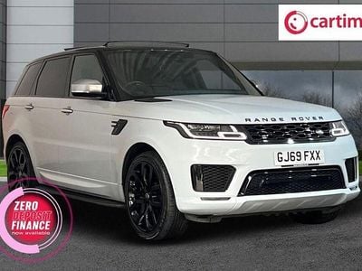 White Used 2019 Land Rover Range Rover Sport Autobiography Dynamic SUV | £34,290