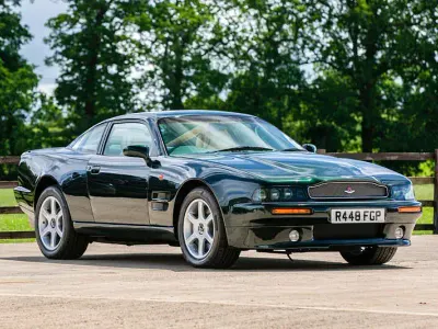 Used Aston Martin V8 550 HP (404 kW) 1998 Pentland green Coupe