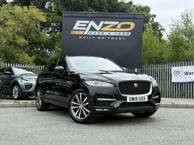 Used Jaguar F-Pace R-Sport 180 HP (132 kW) 2018 Black SUV