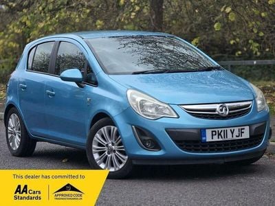 Blue Used 2011 Vauxhall Corsa Hatchback | £6,695 (A bit pricey)