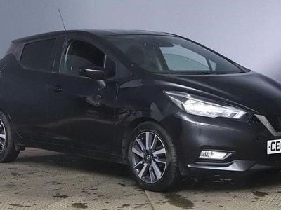 Used Nissan Micra N-Connecta 90 HP (66 kW) 2018 Black Hatchback