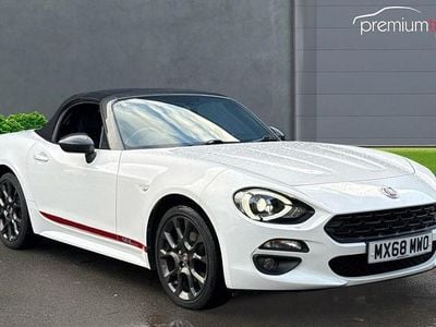 White Used 2018 Fiat 124 Spider S Cabriolet | £15,649 (A bit pricey)