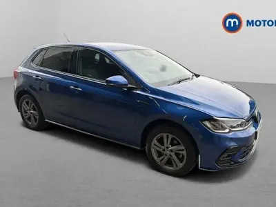 Used VW Polo R-line 110 HP (80 kW) 2024 Blue Hatchback