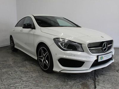 White Used 2014 Mercedes CLA200 AMG Coupe | £8,495 (Fair price)