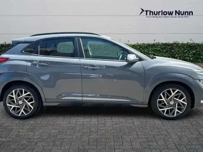 Used Hyundai Kona Ultimate 141 HP (103 kW) 2022 Galactic gray/cloth seat SUV