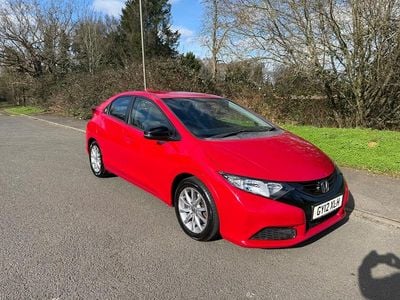 Used Honda Civic SE 2012 Red Hatchback