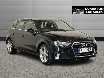 Used Audi A3 Sportback Sport 116 HP (85 kW) 2018 Black Hatchback