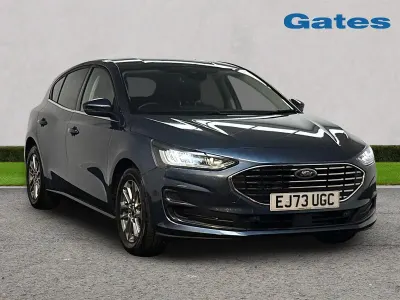 Used Ford Focus Titanium 2023 Blue Hatchback