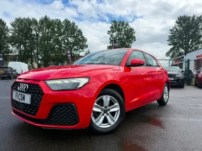 Used Audi A1 Sportback Design 95 HP (69 kW) 2022 Red Hatchback