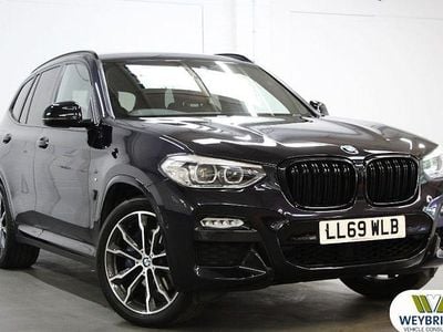 Black Used 2019 BMW X3 M Sport SUV | £24,995 (Fair price)