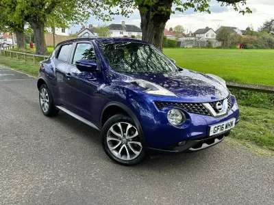 Used Nissan Juke Tekna 110 HP (80 kW) 2016 Blue SUV