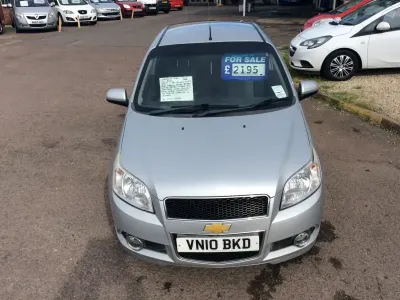 Used Chevrolet Aveo LT 2010 Silver Hatchback