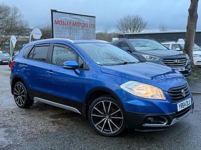 Begagnad Suzuki SX4 S-Cross SZ-T 120 HK (88 kW) 2014 Blå Halvkombi