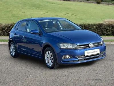 Used VW Polo Match 80 HP (58 kW) 2020 Blue Hatchback