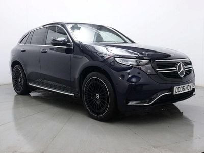 Used Mercedes EQC400 AMG Line Premium Plus 300 kW (408 HP) 2022 Blue SUV