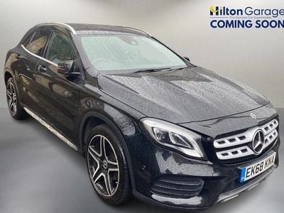 Black Used 2018 Mercedes GLA200 AMG line SUV | £15,750 (Fair price)