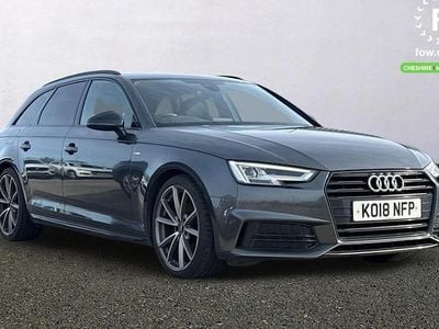 Used Audi A4 Black Edition 150 HP (110 kW) 2017 Grey Estate