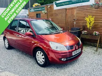 Used Renault Scénic II Dynamique 130 HP (95 kW) 2008 Red MPV