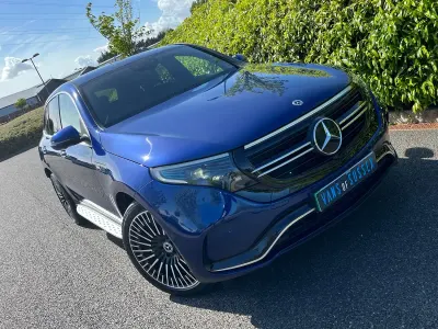 Used Mercedes EQC400 AMG Line Premium Plus 300 kW (408 HP) 2020 Blue SUV