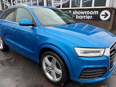 Used Audi Q3 S-line plus 184 HP (135 kW) 2015 Blue SUV