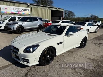 Used Mercedes SLK250 AMG 2013 White Cabriolet
