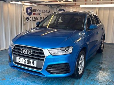 Used Audi Q3 Sport 150 HP (110 kW) 2018 Blue SUV