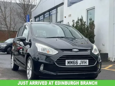 Used Ford B-MAX Titanium 105 HP (77 kW) 2017 Black MPV