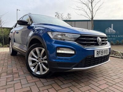 Blue Used 2019 VW T-Roc Design SUV | £9,495 (Super price)
