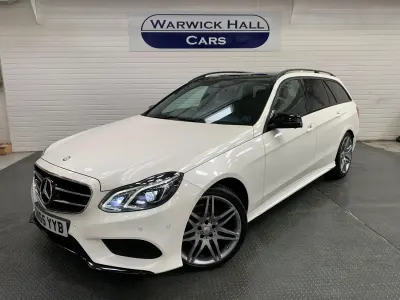 Used Mercedes E250 Premium 2015 White Estate