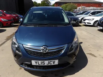 Gebraucht Vauxhall Zafira Tourer SRi 130 PS (95 kW) 2015 Blau Van / Kleinbus