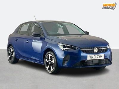 Used Vauxhall Corsa-e 100 kW (136 HP) 2021 Blue Hatchback