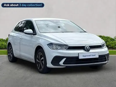 Used VW Polo Match 95 HP (69 kW) 2025 White Hatchback