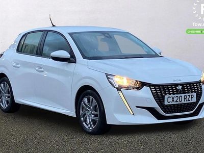 White Used 2020 Peugeot 208 Active Hatchback | £11,399 (Fair price)