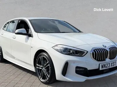 Used BMW 118 M Sport 134 HP (98 kW) 2023 White Hatchback
