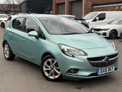 Used Vauxhall Corsa SRi 90 HP (66 kW) 2016 Green Hatchback