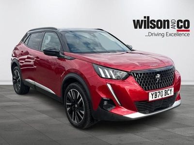 Used Peugeot 2008 GT-line 130 HP (95 kW) 2020 Red SUV