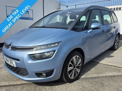Używany Citroën Grand C4 Picasso Exclusive 2014 Niebieski Minivan