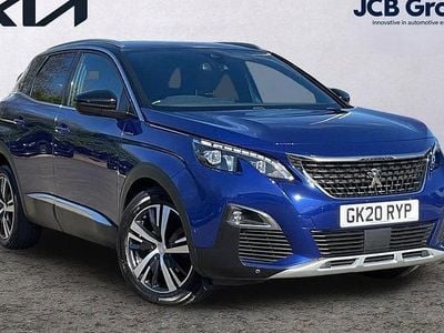 Begagnad Peugeot 3008 GT-line 131 HK (96 kW) 2020 Blå SUV