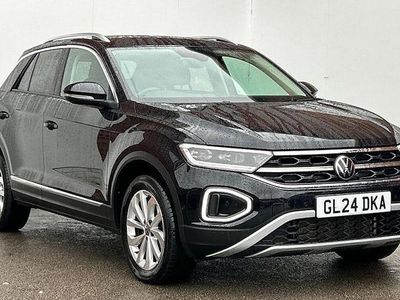 Black Used 2024 VW T-Roc Style SUV | £22,651 (Fair price)