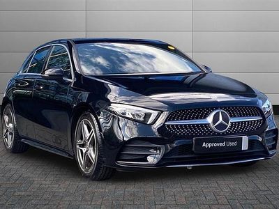 Used Mercedes A200 AMG line 163 HP (119 kW) 2018 Black Hatchback