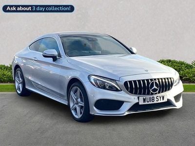 Silver Used 2018 Mercedes C250 AMG Line Premium Plus | £17,181 (Fair price)