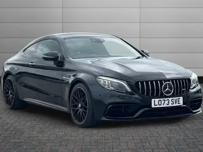 Used Mercedes C63 AMG Premium Plus 503 HP (369 kW) 2023 Obsidian black Coupe