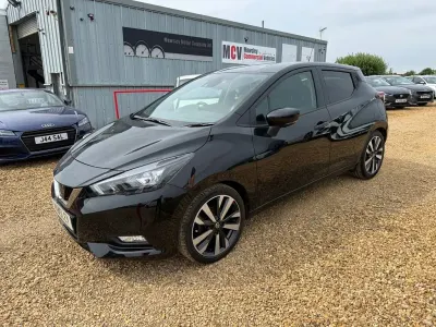 Used Nissan Micra S 92 HP (67 kW) 2022 Black Hatchback