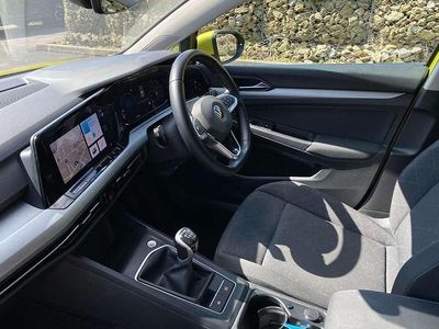 Used VW Golf VII Life 110 HP (80 kW) 2021 Yellow Hatchback