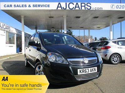 Used Vauxhall Zafira 2013 Black MPV