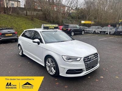 Begagnad Audi S3 Sportback 333 HK (244 kW) 2026 Vit Halvkombi