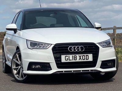 Used Audi A1 Black Edition 2018 Glacier white Hatchback
