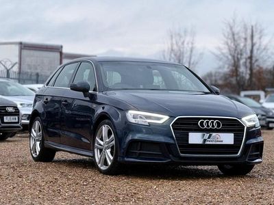 Used Audi A3 Sportback S-Line 150 HP (110 kW) 2016 Blue Hatchback