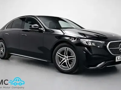 Used Mercedes E200 AMG line 204 HP (150 kW) 2024 Black Sedan