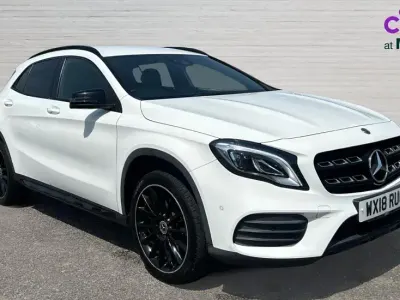 Used Mercedes GLA200 AMG Line Premium 177 HP (130 kW) 2018 White SUV
